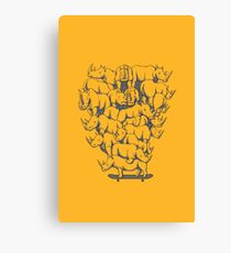 Melbourne Rhinos Canvas Print