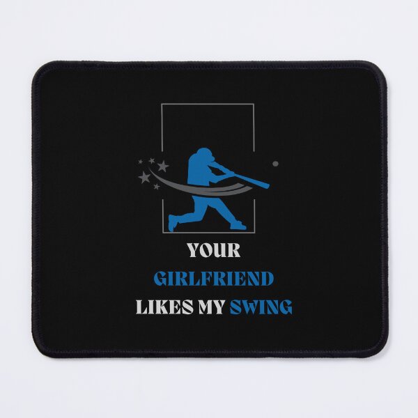 Item preview, YOUR GIRLFRIEND LIKES MY SWING. designed and sold by ELEGANTRETRO.