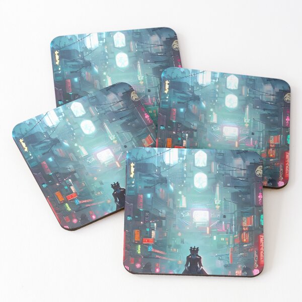 Item preview, Tokyo Neon - Night Scenario - Royal look designed and sold by Trendy-Now.