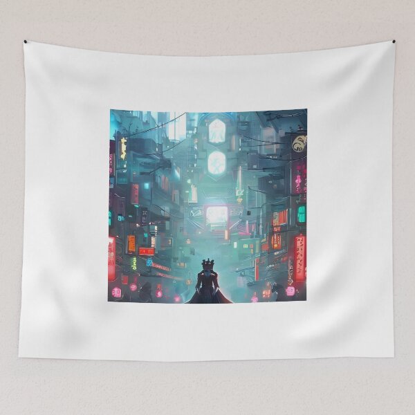 Item preview, Tokyo Neon - Night Scenario - Royal look designed and sold by Trendy-Now.