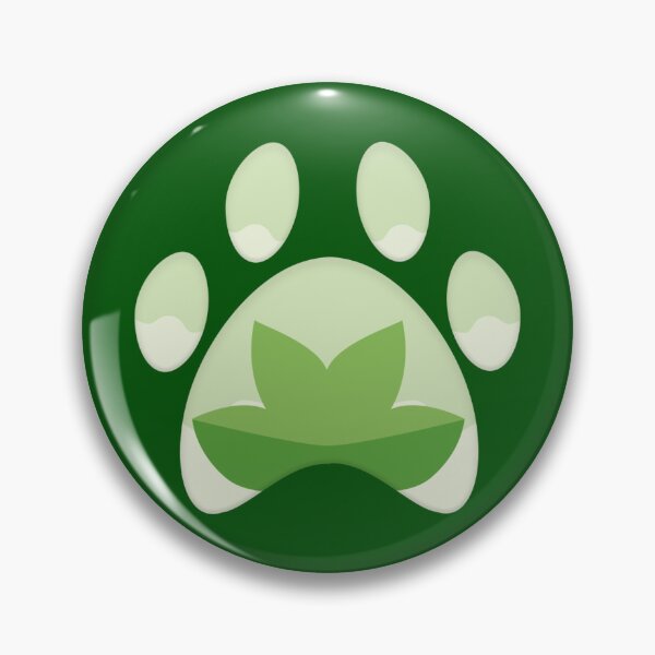 Item preview, Sprigatito Pawprint designed and sold by galaxydaydreams.