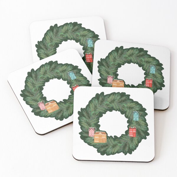 Item preview, House Christmas wreath  designed and sold by Gineliz-molina.