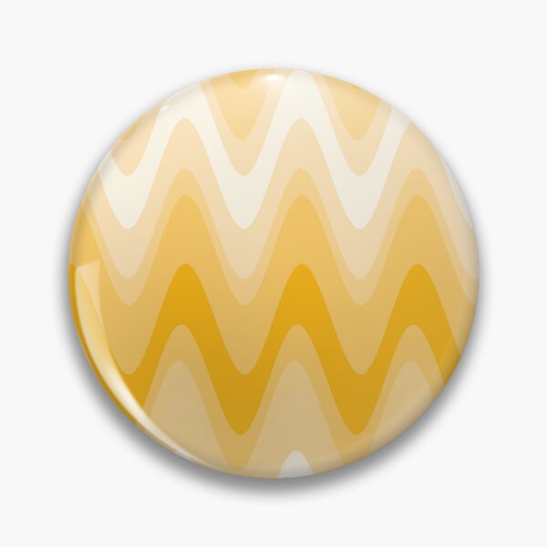 Item preview,  Groovy Disco Waves - 70s Yellow Retro Swirl designed and sold by SunnyBrand.