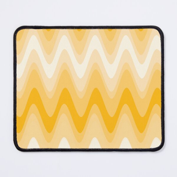 Item preview,  Groovy Disco Waves - 70s Yellow Retro Swirl designed and sold by SunnyBrand.