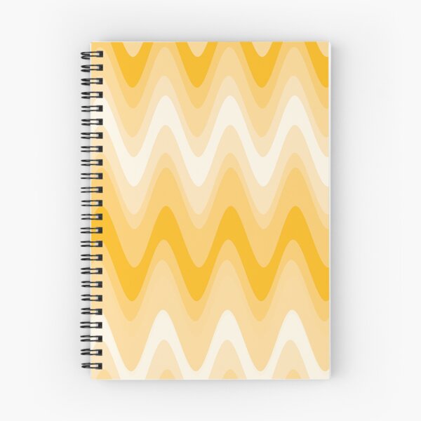 Item preview,  Groovy Disco Waves - 70s Yellow Retro Swirl designed and sold by SunnyBrand.