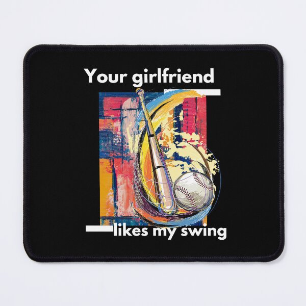 Item preview, YOUR GIRLFRIEND LIKES MY SWING. designed and sold by ELEGANTRETRO.
