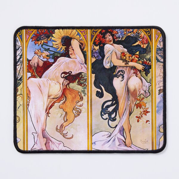 Item preview, Alphonse Mucha designed and sold by JaneenieDesign.