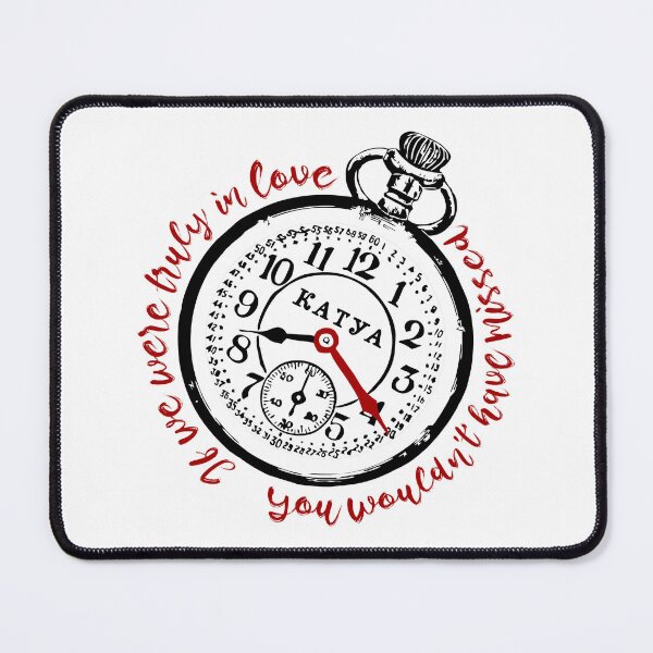 Item preview, Katya & Goncharov Love (for bright backgrounds) designed and sold by MinaMonsterMash.