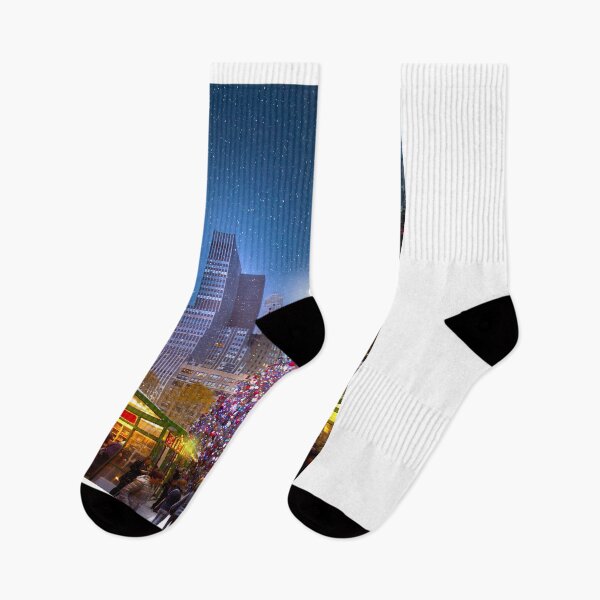 Item preview, Bryant Park Winter Village and Christmas Market designed and sold by VisualVoyages.