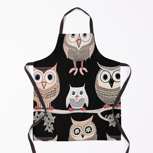 Item preview, white owls pattern designed and sold by optimusprime39.