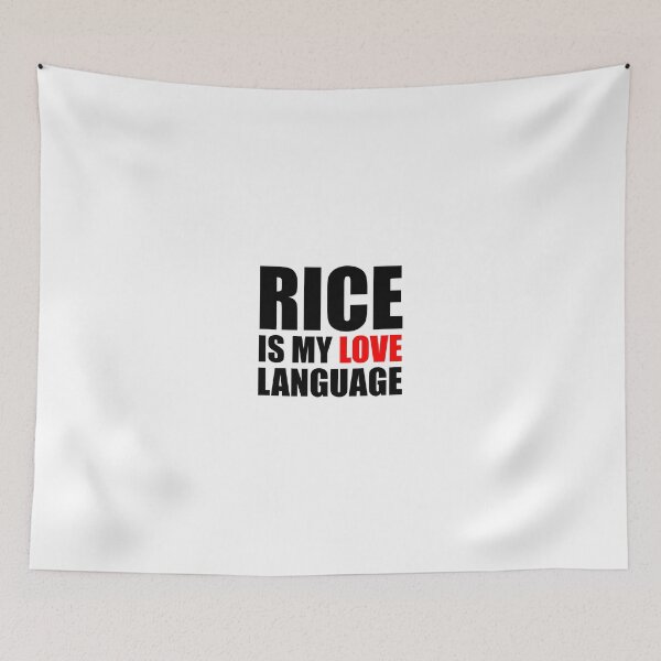 Item preview, Rice is my love language designed and sold by VimuDS.
