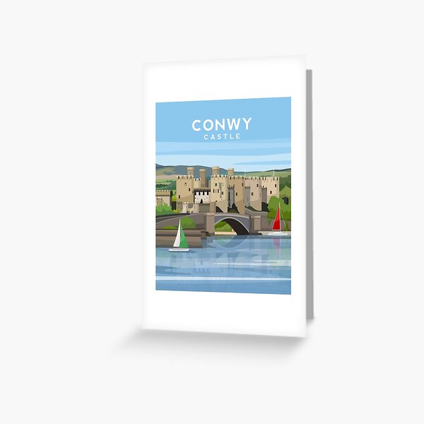 Artikel-Vorschau von Conwy Castle – Nordwales, designt und verkauft von typelab.