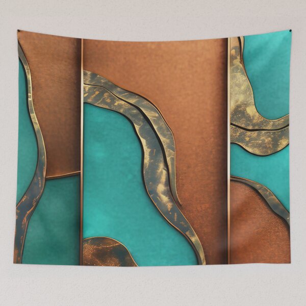Item preview, Evirix Copper, Bronze and Teal designed and sold by meggydesigns.