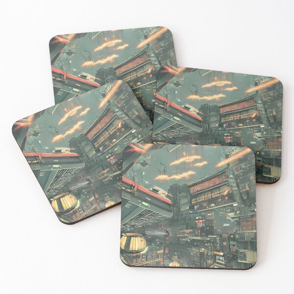 Item preview, Tokyo Neon - Night Scenario - Vintage look designed and sold by Trendy-Now.