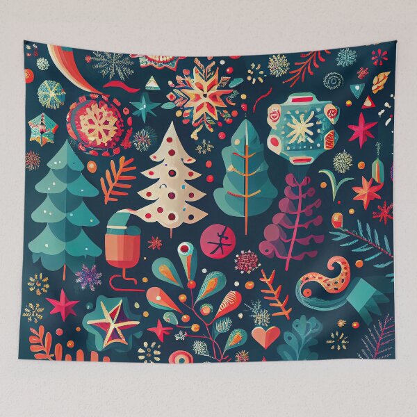 Item preview, Christmas doodles designed and sold by MrBeerholder.