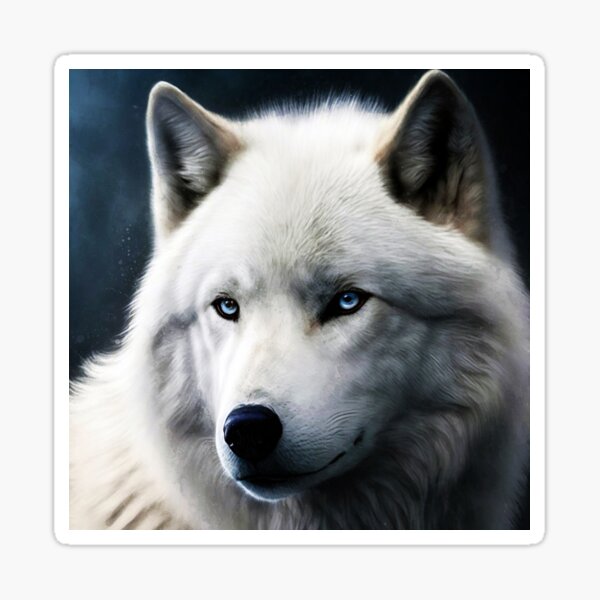 Arctic Wolf Sticker