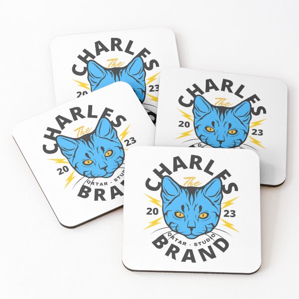 Item preview, CHARLES NAME: CHARLES QATAR STUDIO BLUE CAT DESIGN. designed and sold by AlexRelax.