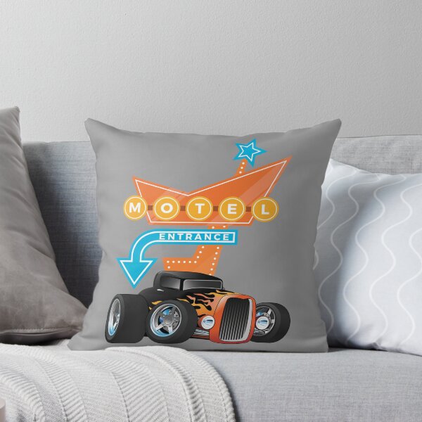 Item preview, Hot Rod Motel Retro Billboards Vintage Fifties Signage designed and sold by CharJens.
