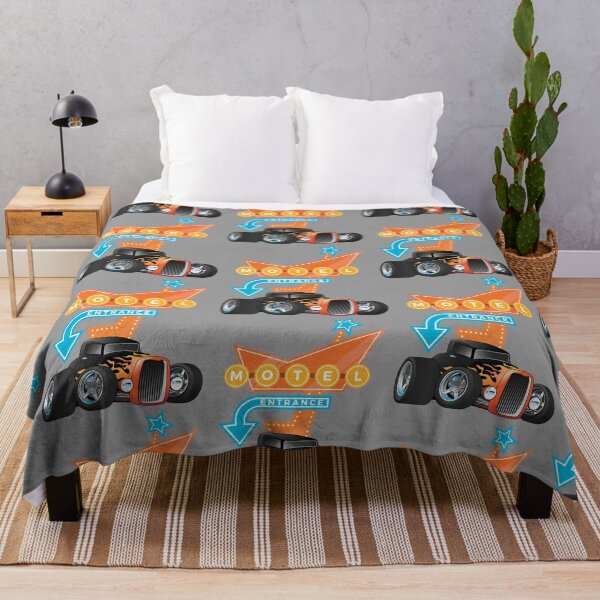 Item preview, Hot Rod Motel Retro Billboards Vintage Fifties Signage designed and sold by CharJens.
