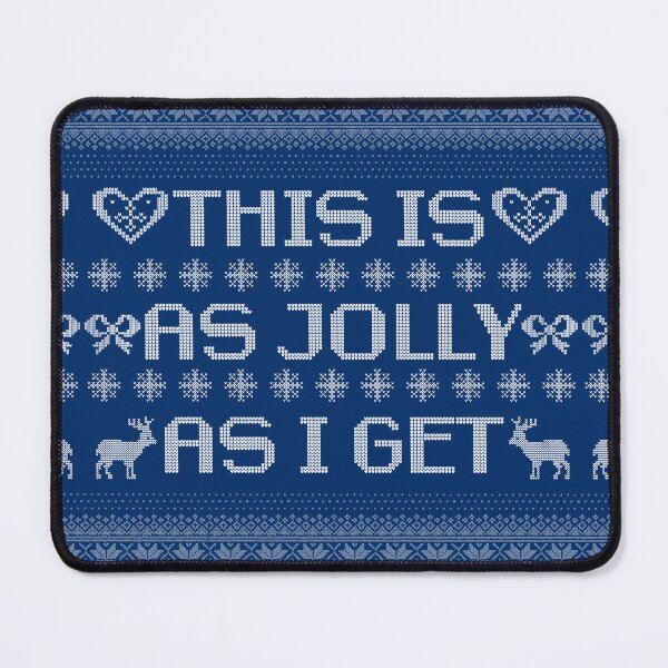 Item preview, This Is As Jolly as I Get Christmas Ugly Sweater designed and sold by Dewlangrial.