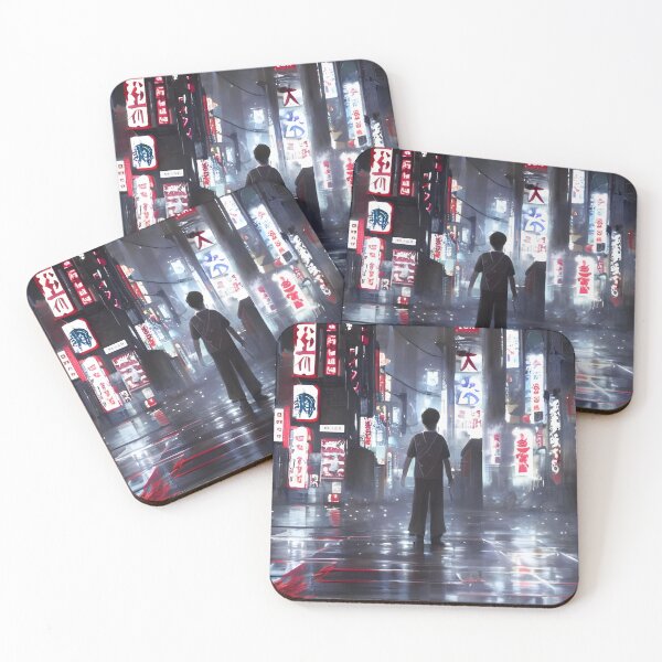 Item preview, Tokyo Neon - Night Scenario - Anime Hero designed and sold by Trendy-Now.