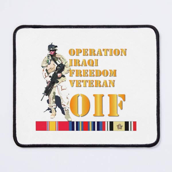 Item preview, Army - Soldier - OIF w SVC Ribbons designed and sold by Military Insignia Products.