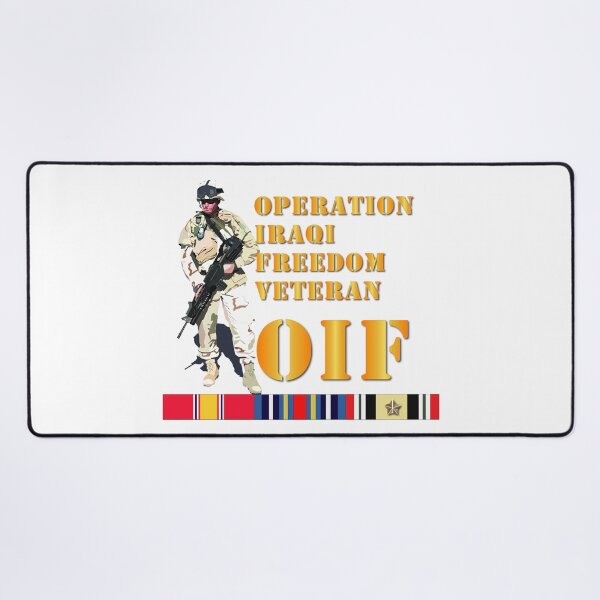 Item preview, Army - Soldier - OIF w SVC Ribbons designed and sold by Military Insignia Products.