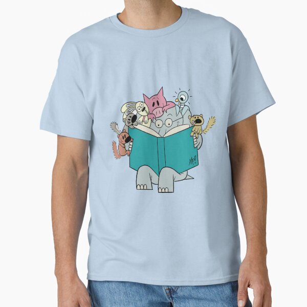 Item preview, Elephant and Piggie reading with friends designed and sold by Walidovicstore.