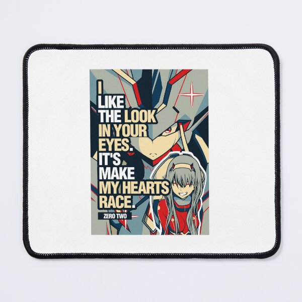 Item preview, Darling in The Fran XX: Strelizia with Zero Two Look in Your Eyes Quotes designed and sold by Viability Creative.
