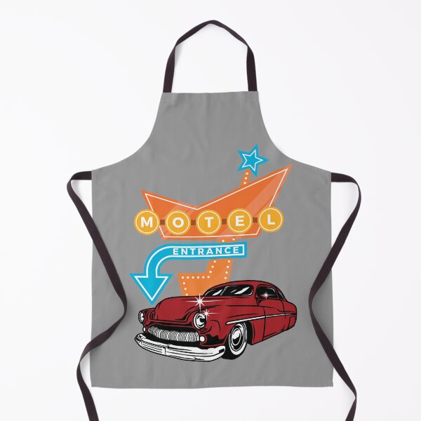 Item preview, Hot Rod Motel Retro Billboards Vintage Fifties Signage designed and sold by CharJens.