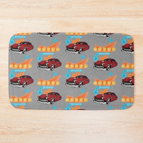 Item preview, Hot Rod Motel Retro Billboards Vintage Fifties Signage designed and sold by CharJens.