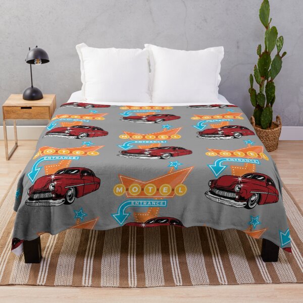 Item preview, Hot Rod Motel Retro Billboards Vintage Fifties Signage designed and sold by CharJens.