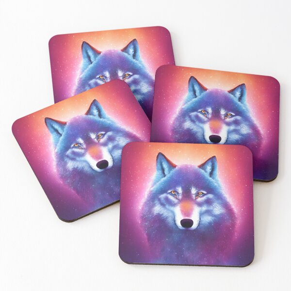 Item preview, product render poster vivid colors divine proportion Wolf, ice and snow, glowing fog intricate, elegant, highly detailed, digital painting, concept art, smooth, sharp focus, illustration designed and sold by DrawItOnce.