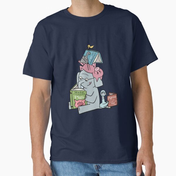 Item preview, Elephant and Piggie reading  designed and sold by Walidovicstore.