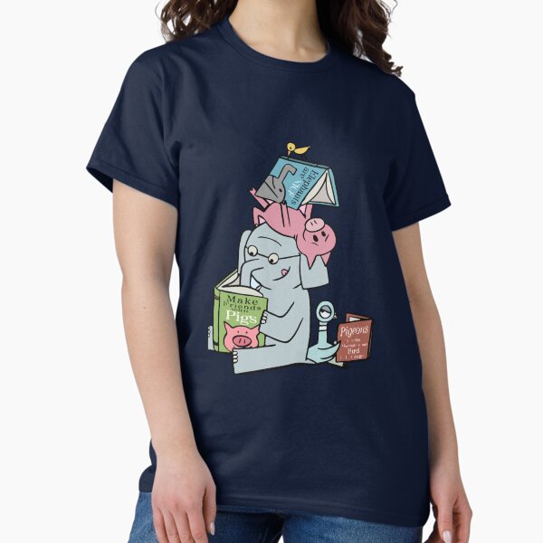 Item preview, Elephant and Piggie reading  designed and sold by Walidovicstore.