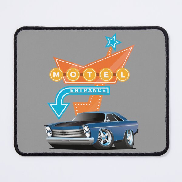 Item preview, Hot Rod Motel Retro Billboards Vintage Fifties Signage designed and sold by CharJens.