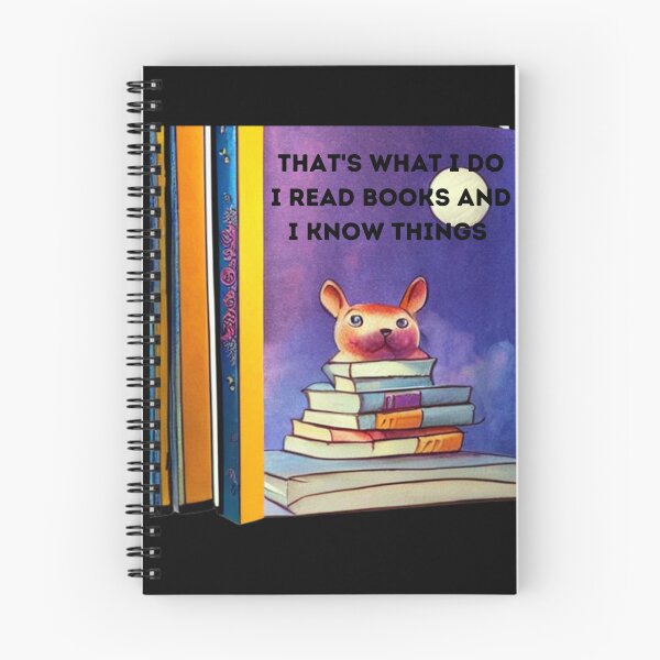 Item preview, Mouse "I read books and I know things" designed and sold by FineArtworld7.