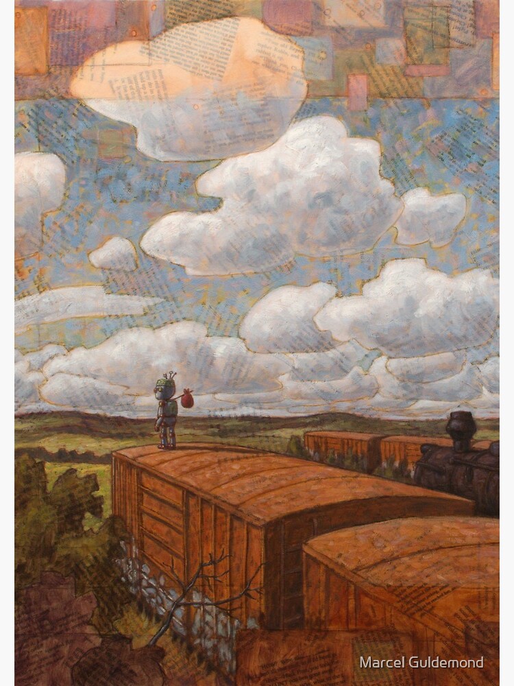 Thumbnail 3 of 3, Journal, pancakes (boxcar robot) designed and sold by marcelguldemond.