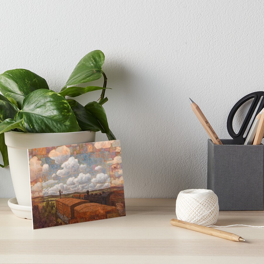 Item preview, Art Board Print designed and sold by marcelguldemond.