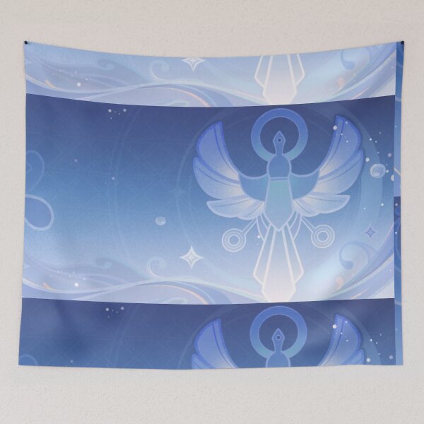 Item preview, Genshin Impact Candace Name card: Grey Heron designed and sold by Geraldine-N.
