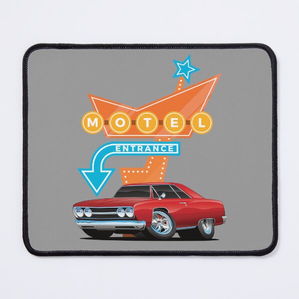 Item preview, Hot Rod Motel Retro Billboards Vintage Fifties Signage designed and sold by CharJens.