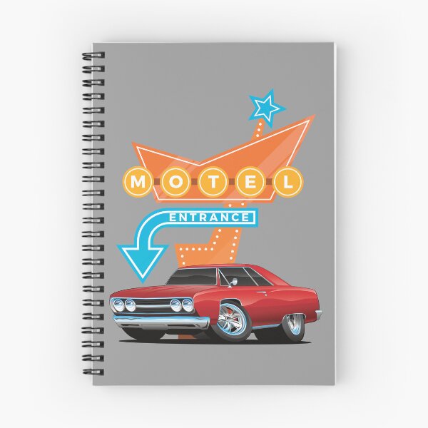 Item preview, Hot Rod Motel Retro Billboards Vintage Fifties Signage designed and sold by CharJens.