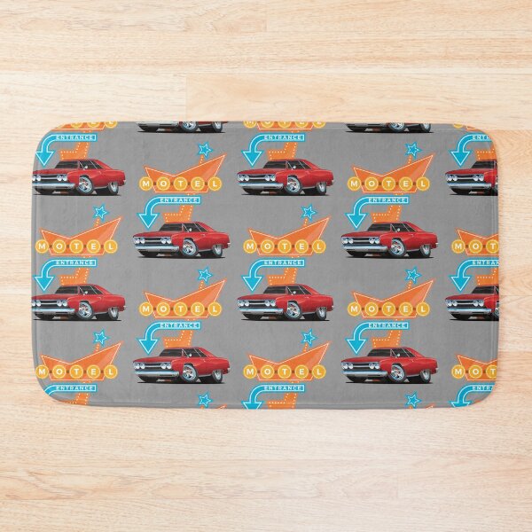 Item preview, Hot Rod Motel Retro Billboards Vintage Fifties Signage designed and sold by CharJens.