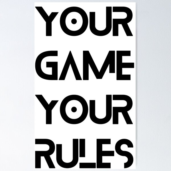 Video Game Rules Poster Print - Item # VARTIARP13405 - Posterazzi