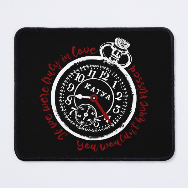 Item preview, Katya & Goncharov Love (para fondos oscuros) designed and sold by MinaMonsterMash.