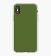 Dark Olive Green iPhone Case