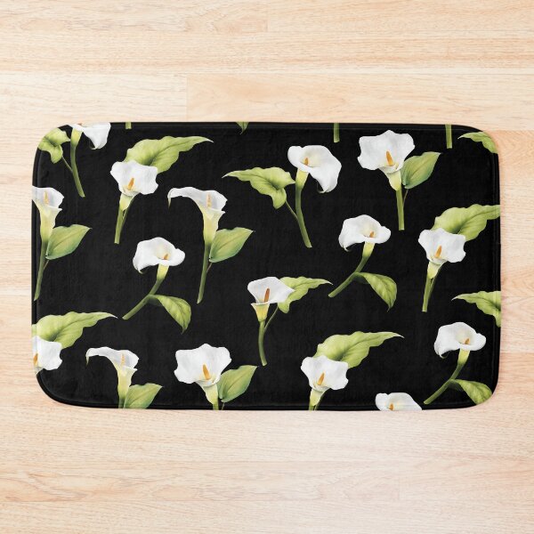 Item preview, Elegant White Calla Lilies Floral Illustration Pattern. designed and sold by PlantKind.