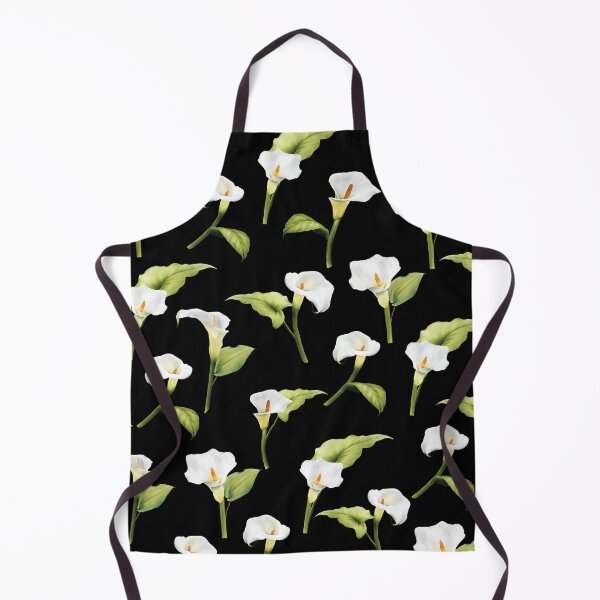 Item preview, Elegant White Calla Lilies Floral Illustration Pattern. designed and sold by PlantKind.