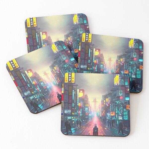 Item preview, Tokyo Neon - Night Scenario - Animated Royal look designed and sold by Trendy-Now.