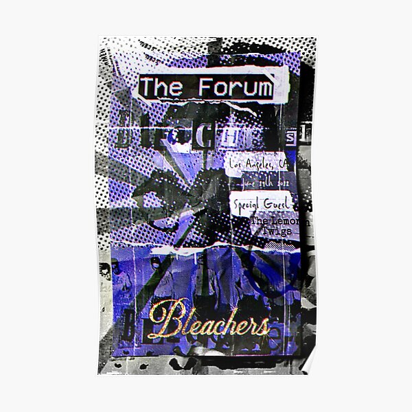 "Bleachers unofficial fan made poster the forum 2022" Poster for Sale by MoreAbundance Redbubble
